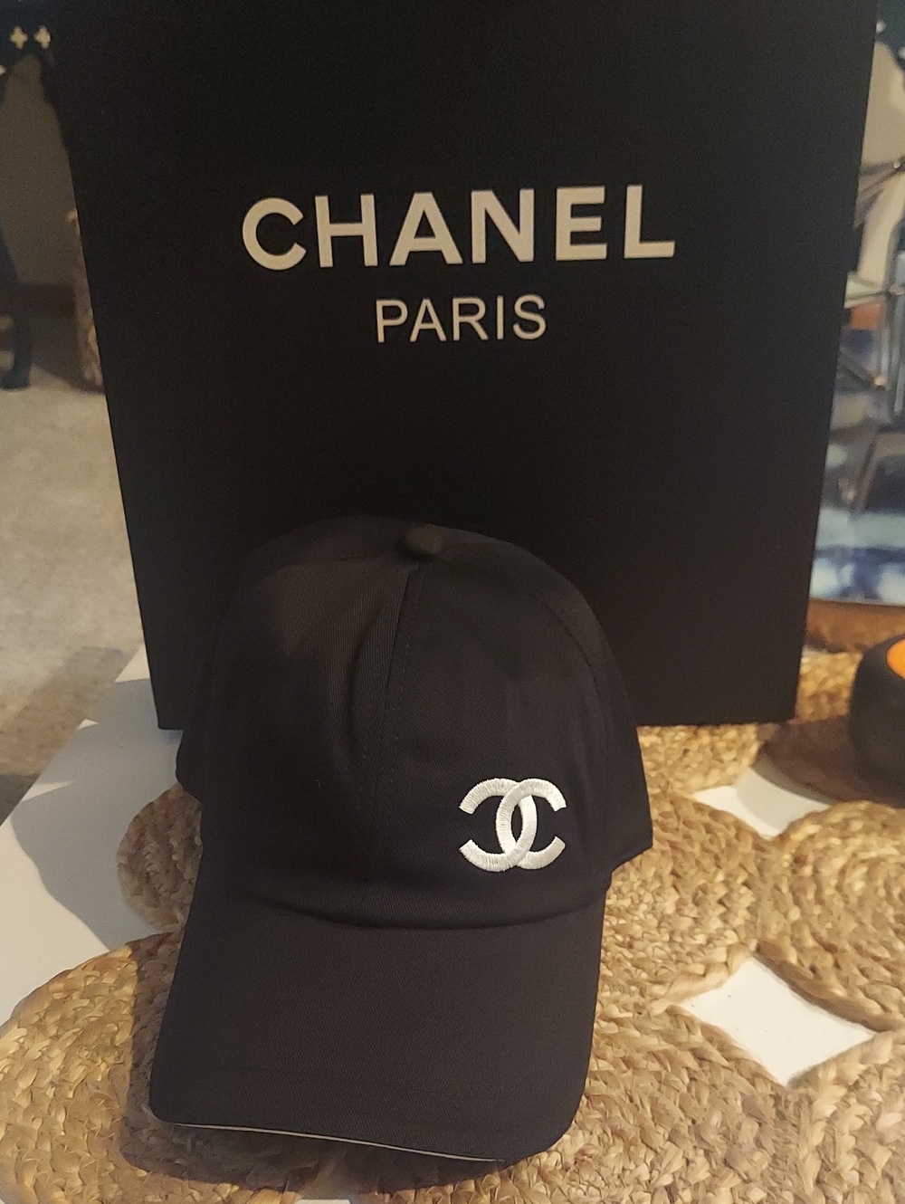Chanel Women’s Black Cap